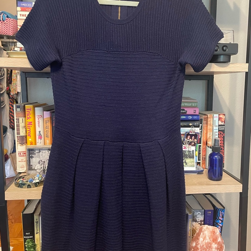 Shoshanna wool pleated dress